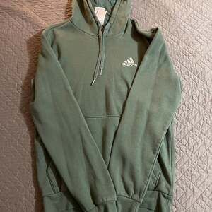 ADIDAS 3-Stripes Men's Pullover Hoodie -Sage, Size M